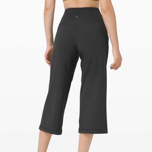Lululemon Align Wide Leg Crop Black Size 6